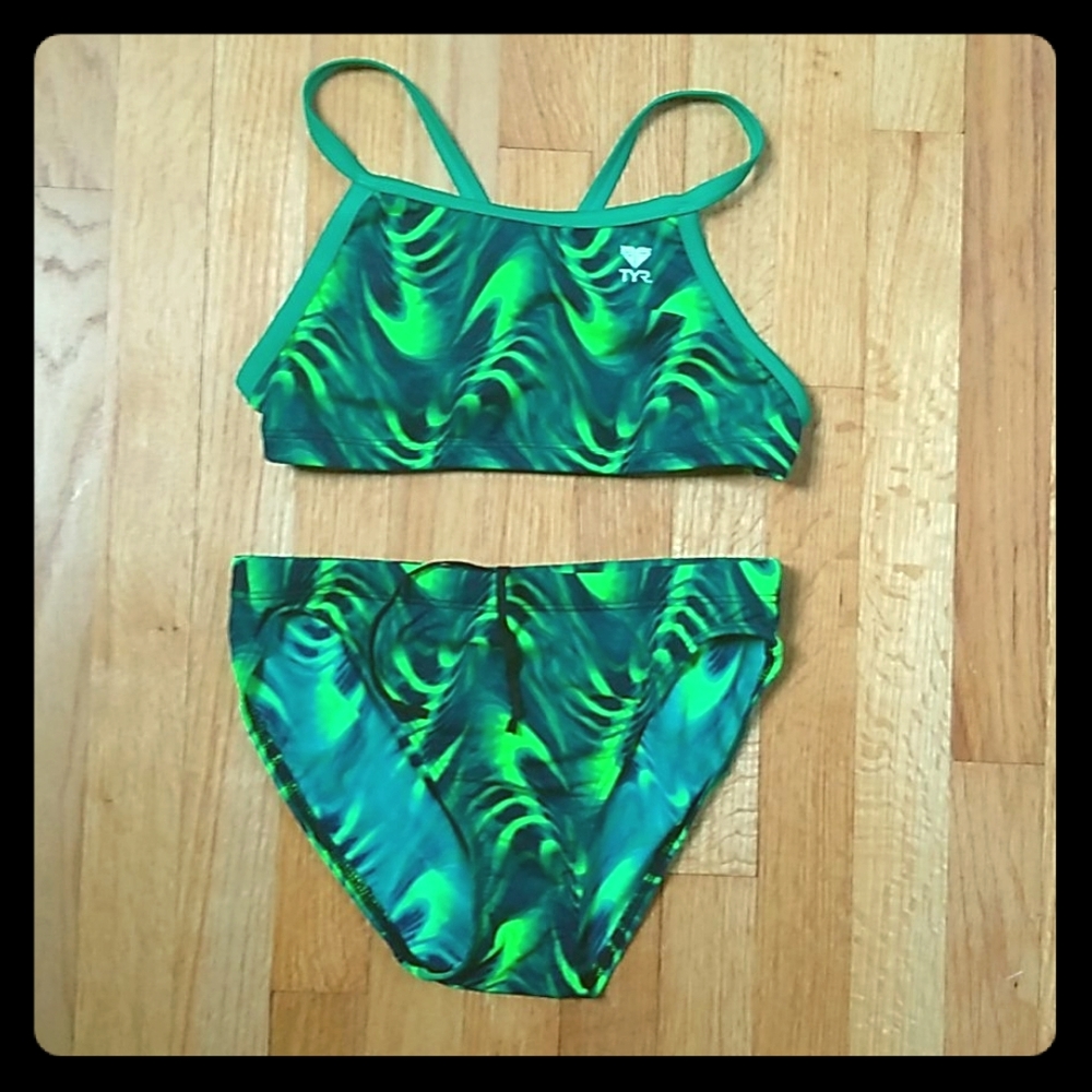 TYR Two Piece Workout Swimsuit - Size Large